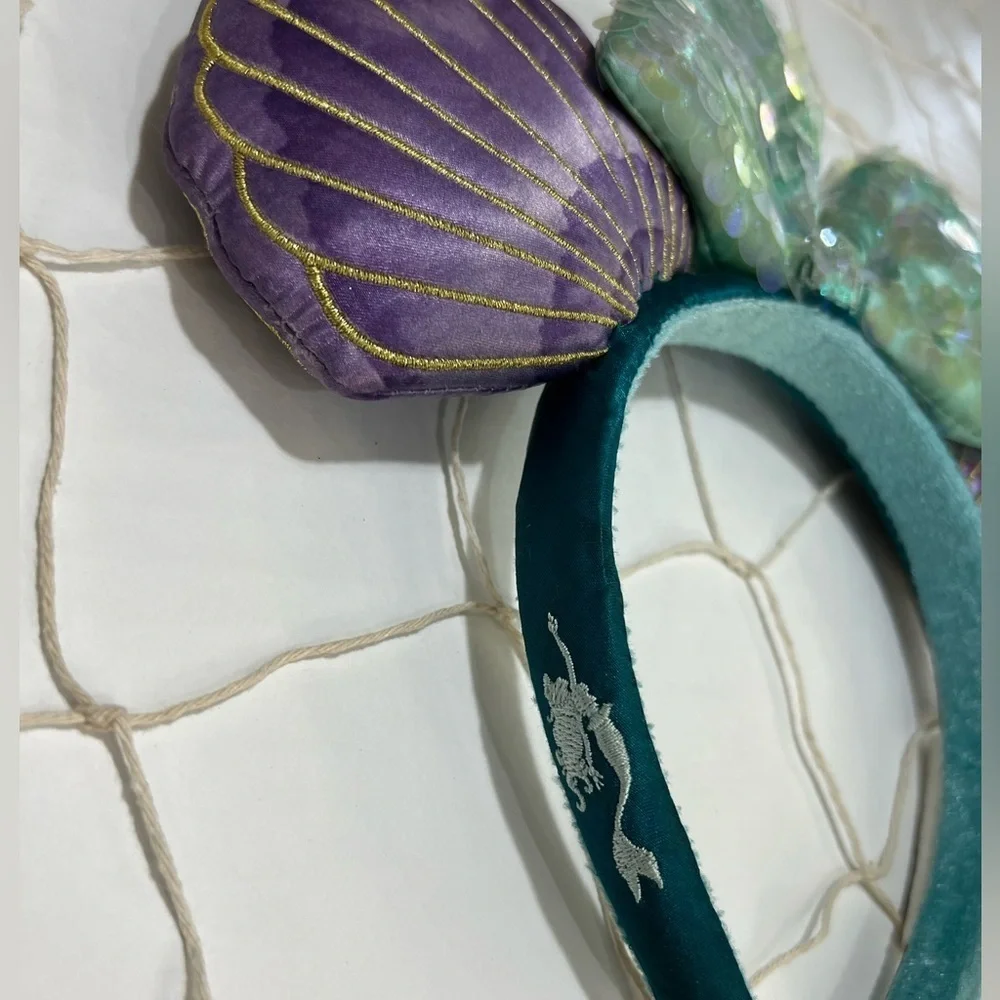 Disney Magical Mermaid Hair Accessory Purple and Green